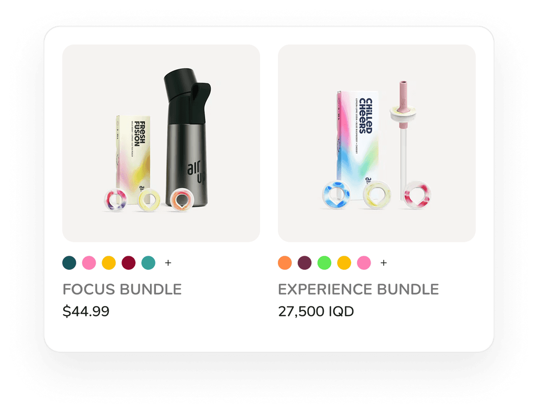 Storefront checkout or payment step